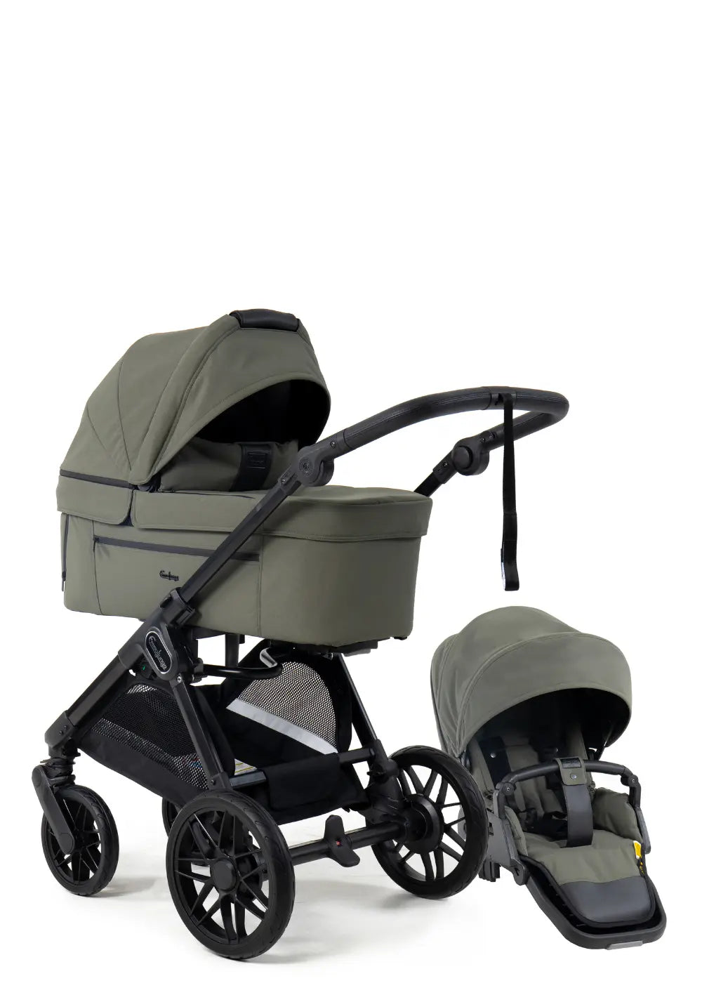 Emmaljunga Kinderwagen 'SENTO PRO FLAT+' Urban Green
