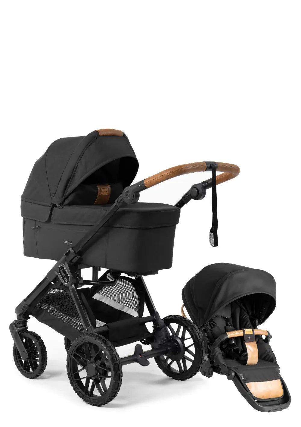Emmaljunga Kinderwagen-Set 'SENTO PRO ERGO+' Outdoor Black