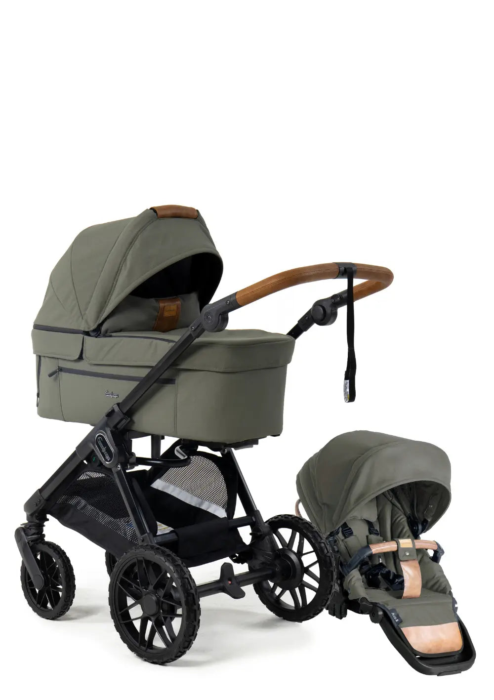 Emmaljunga Kinderwagen-Set 'SENTO PRO ERGO+' Outdoor Green