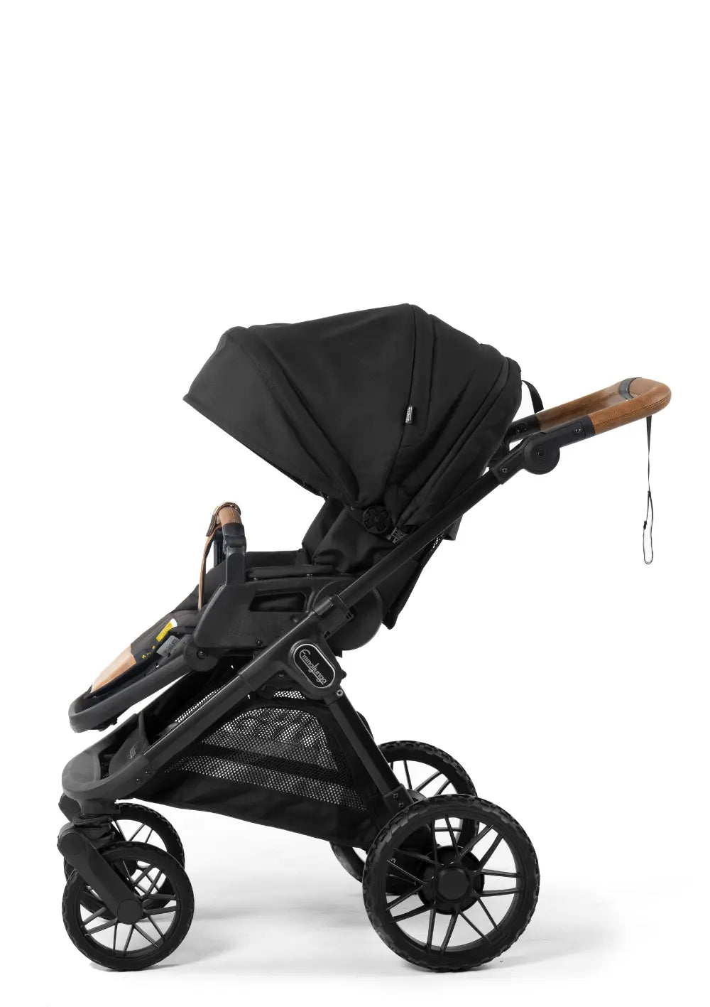 Emmaljunga Kinderwagen-Set 'SENTO PRO FLAT+' Outdoor Black