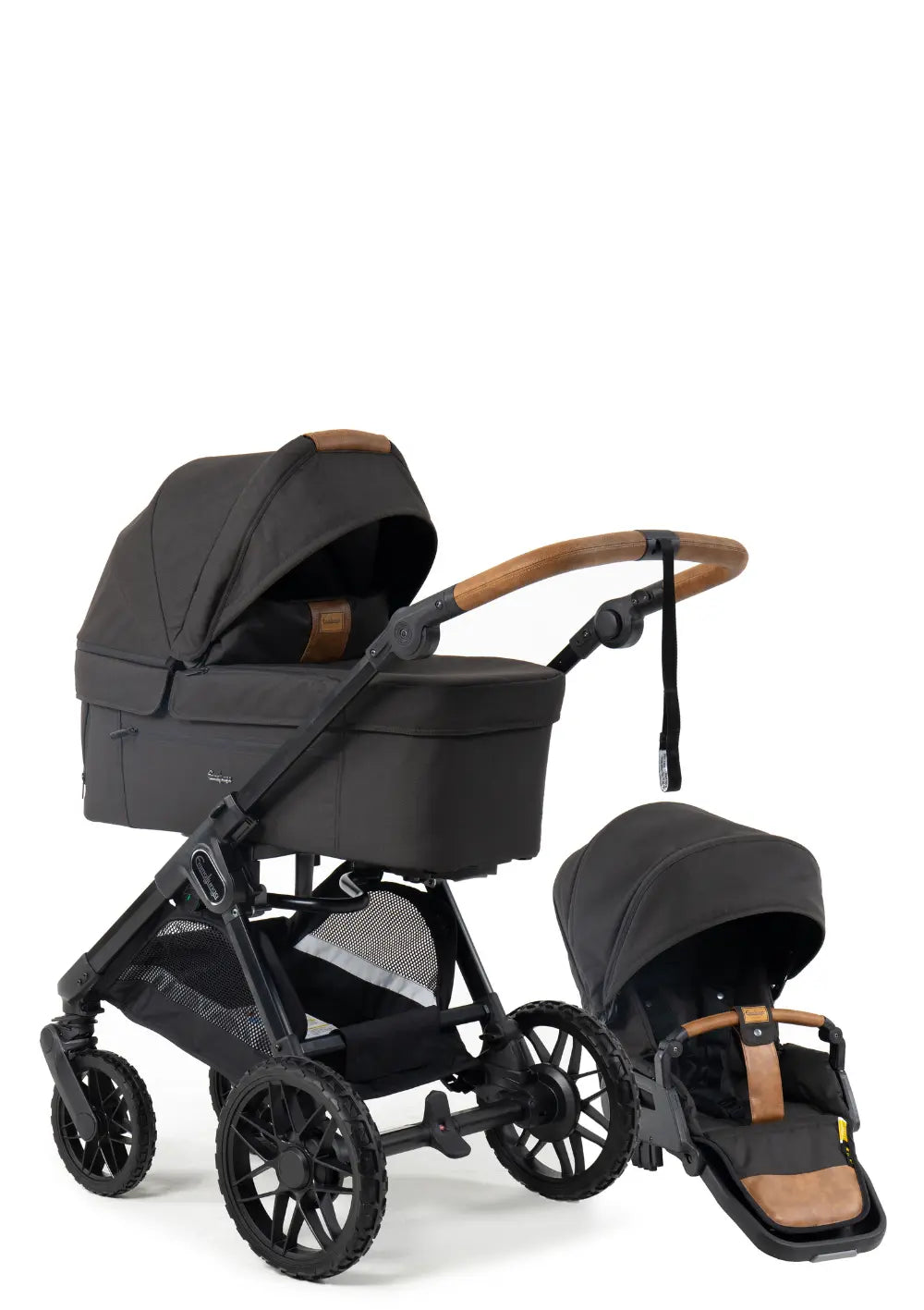 Emmaljunga Kinderwagen-Set 'SENTO PRO FLAT+' Outdoor Brown