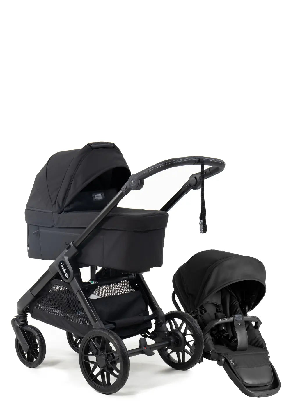 Emmaljunga Kinderwagen 'SENTO MAX ERGO+' Urban Black