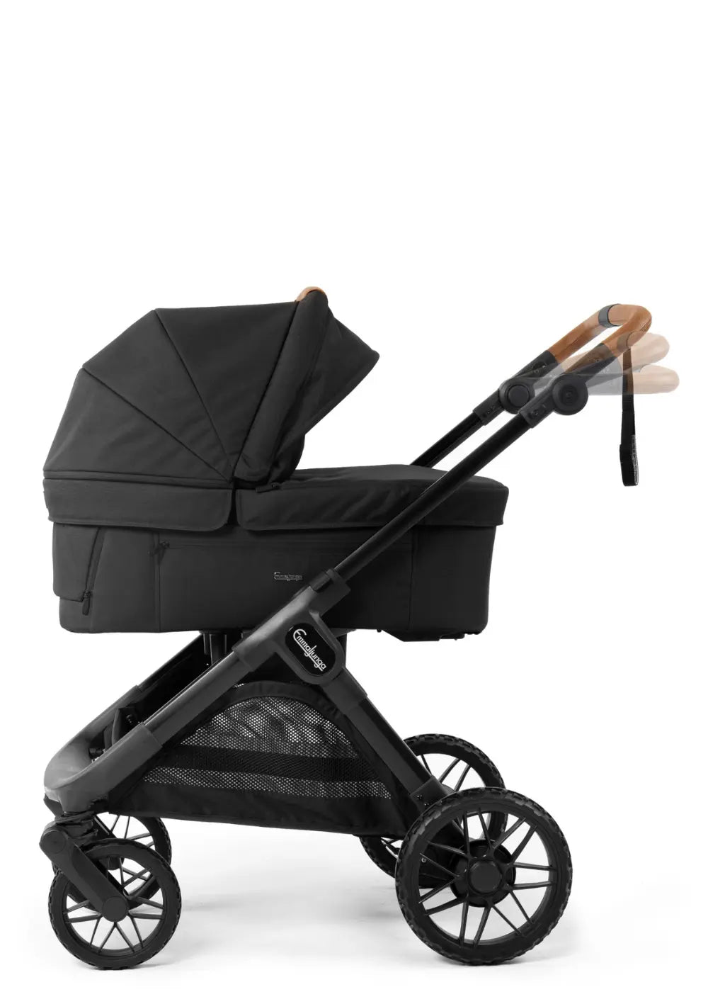 Emmaljunga Kinderwagen-Set 'SENTO MAX ERGO+' Outdoor Black