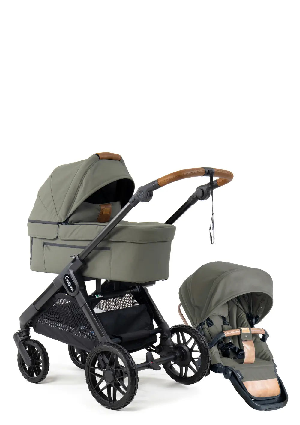Emmaljunga Kinderwagen-Set 'SENTO MAX ERGO+' Outdoor Green