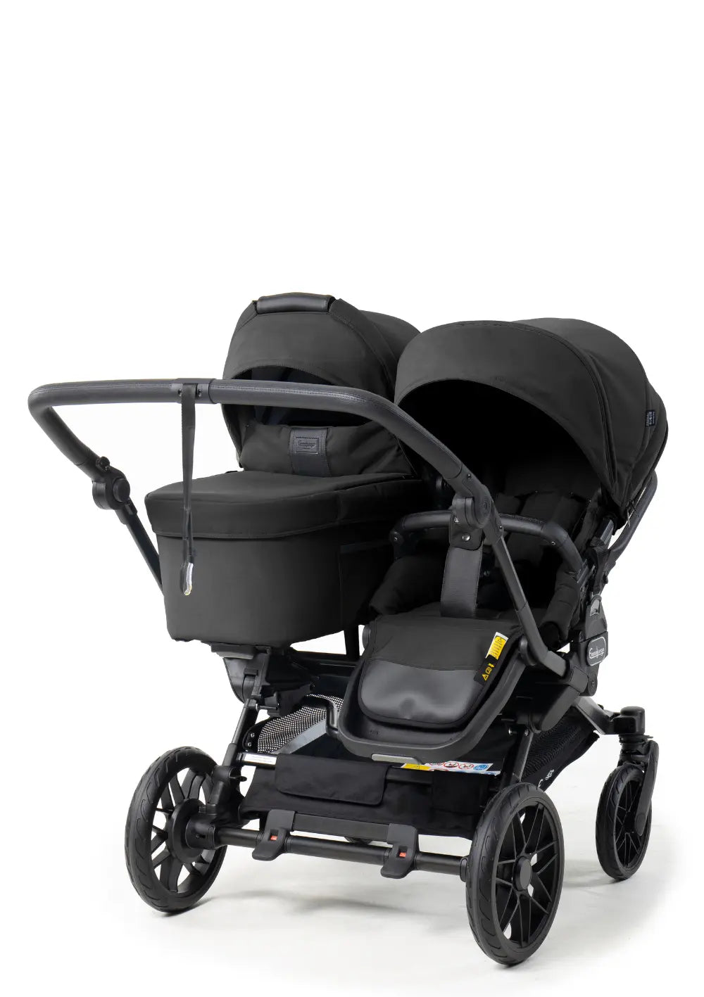 Emmaljunga 'Double SENTO ERGO+' Urban Black