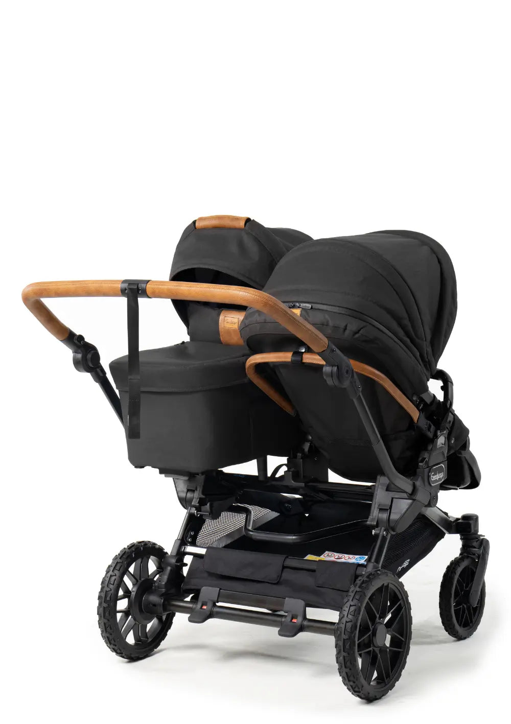 Emmaljunga 'Double SENTO ERGO+' Outdoor Black