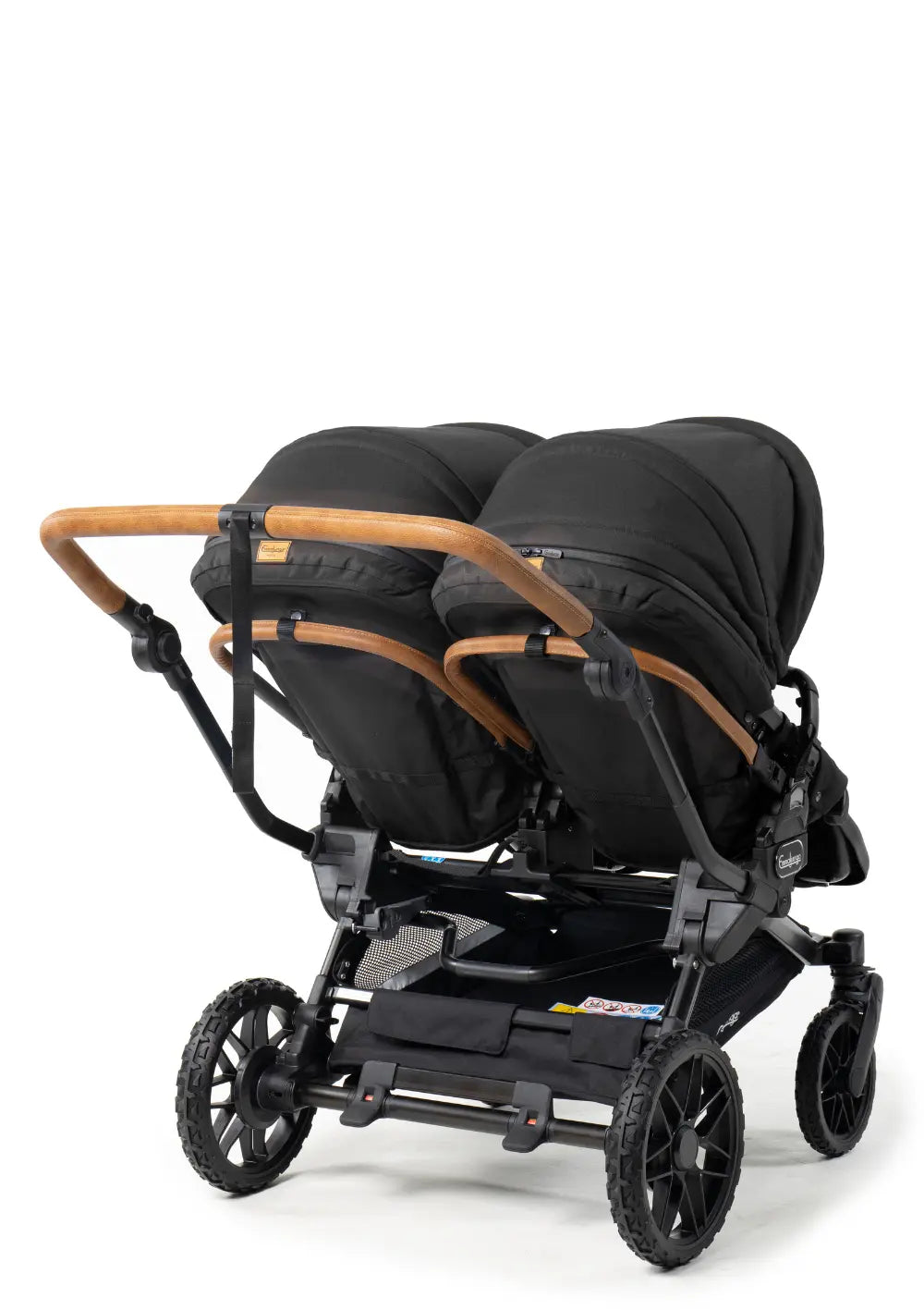 Emmaljunga 'Double SENTO ERGO+' Outdoor Black