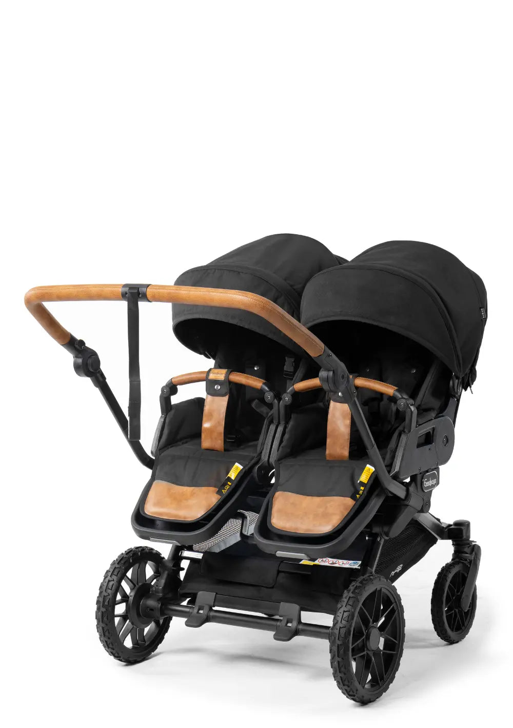 Emmaljunga 'Double SENTO FLAT+' Outdoor Black