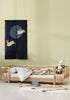Bodenbett 'Wood Original' Eiche 200 x 90 cm