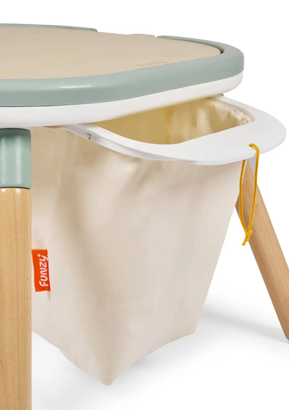 Funzy Spieltisch & Stühle Set Pastell Grün