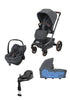Newborn Travel Bundle 'Fame + Pebble Slide Pro' Moon Graphite