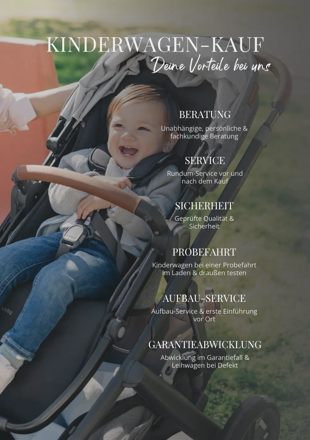 UPPAbaby Kinderwagen kaufen bei KIND DER STADT – deine Vorteile