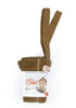 Teddy-Strumpfhose mit Trägern ohne Fuß Acorn Brown
