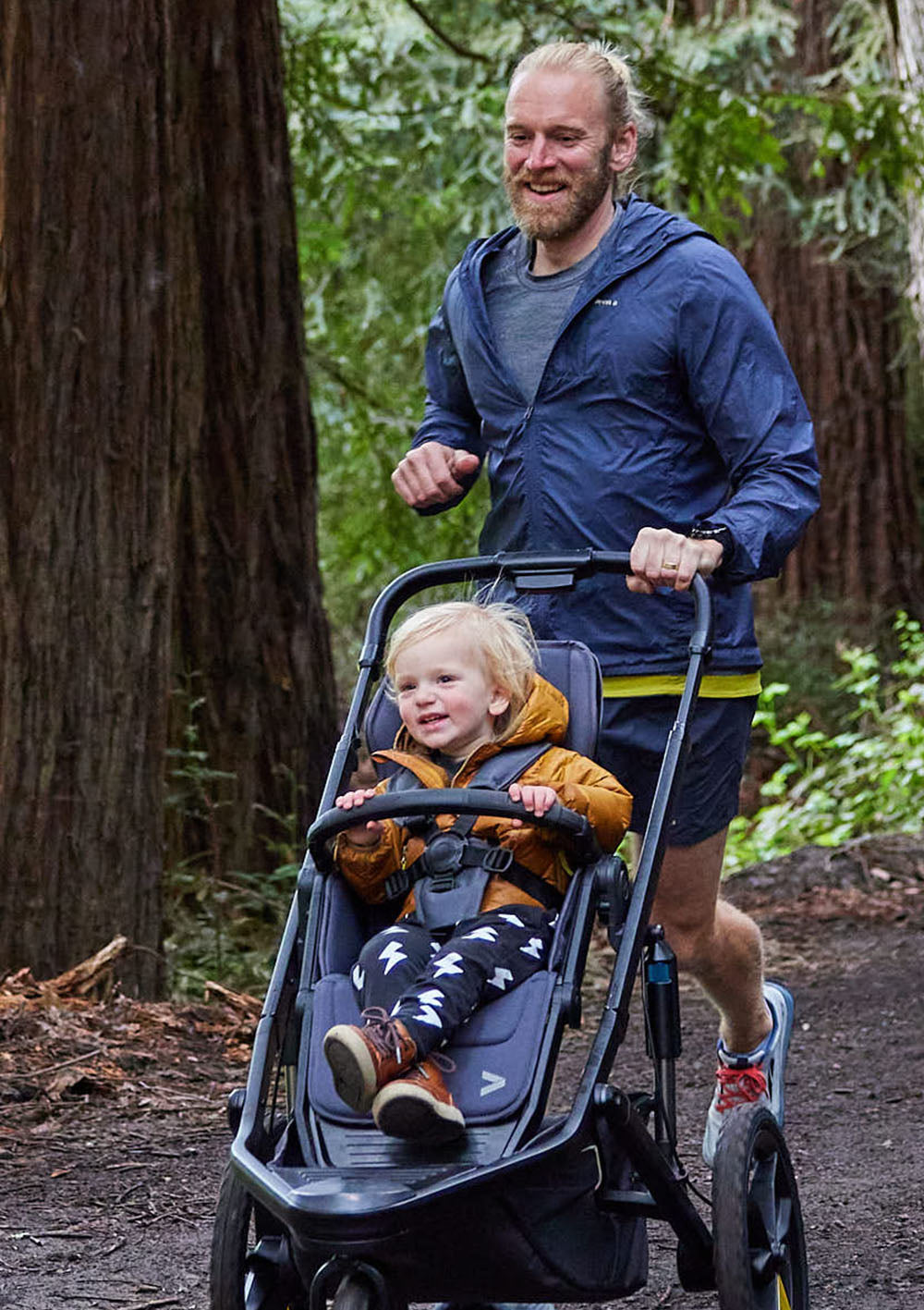 Veer Switchback &Jog Sport-Set dunkelgrau / schwarz Jogger Sportwagen