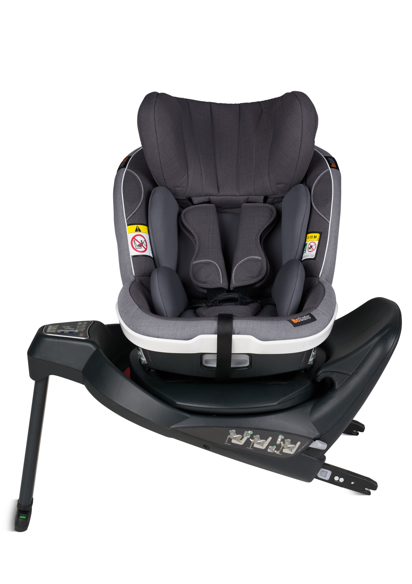 Reboarder 'iZi Twist i-Size' Metallic Mélange