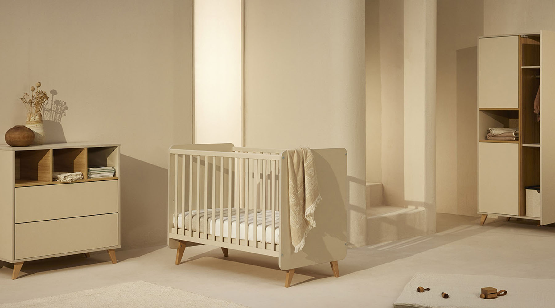Naturtöne im Trend - Kinderzimmer bei KIND DER STADT