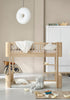 halbhohes Hochbett 'Wood Mini+' Eiche   162 x 68 cm