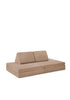 Spielsofa Cord Karamell Beige