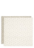 2er-Set Mulltücher 'Twig Olive Green' 115 x 115 cm
