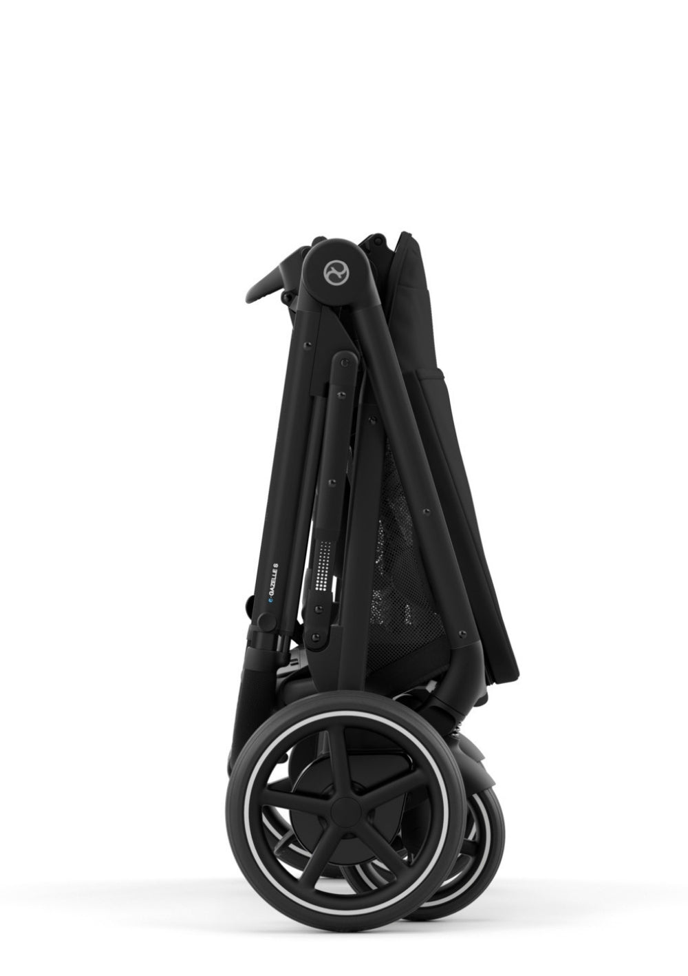Kinderwagen 'e-Gazelle S' Black / Moon Black