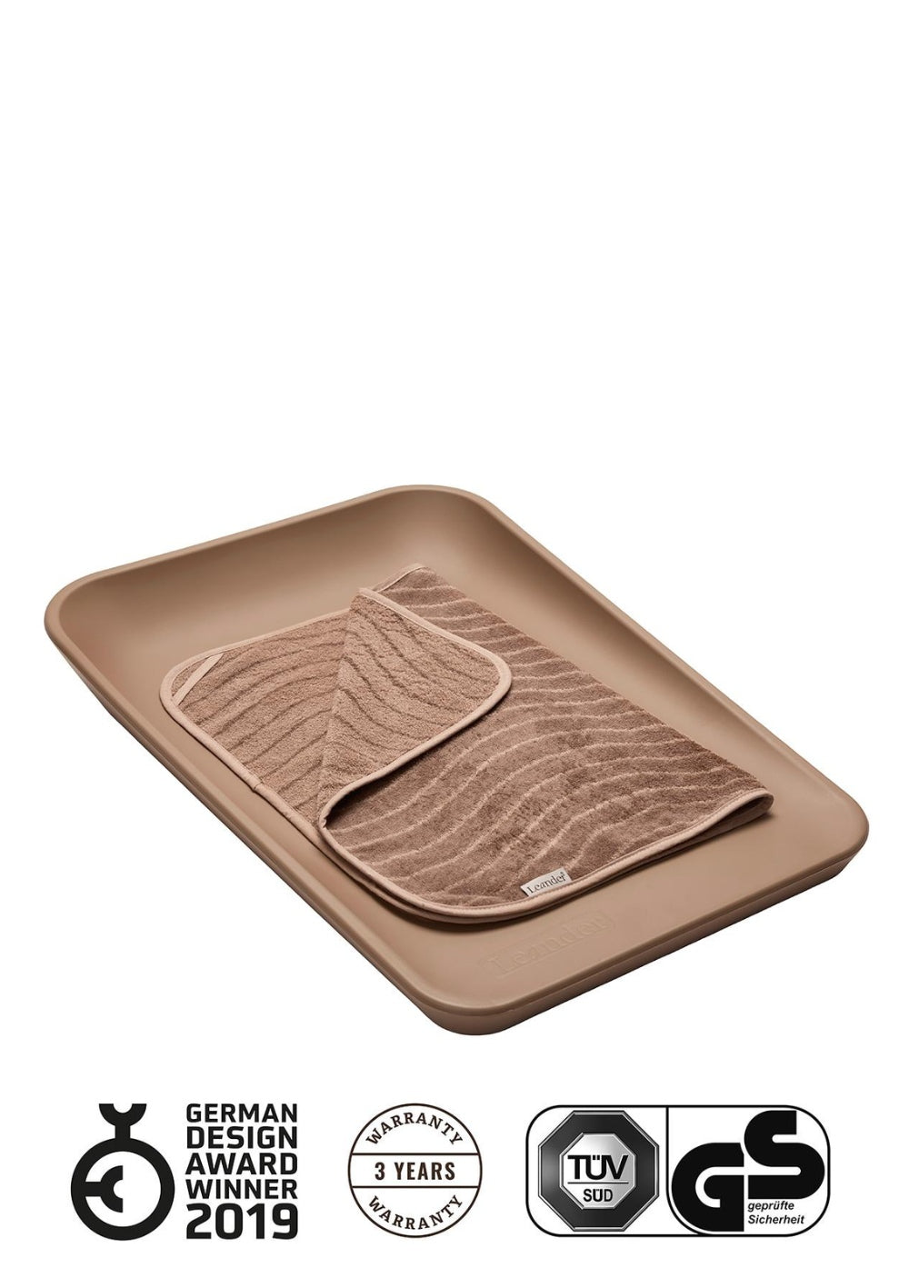 Leander Matty Wickelauflage Clay 