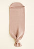 Merino Strick-Pucksack 'Cocoon' Apricot