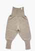 Merino Babyhose mit weichem Bund zum Mitwachsen Beige