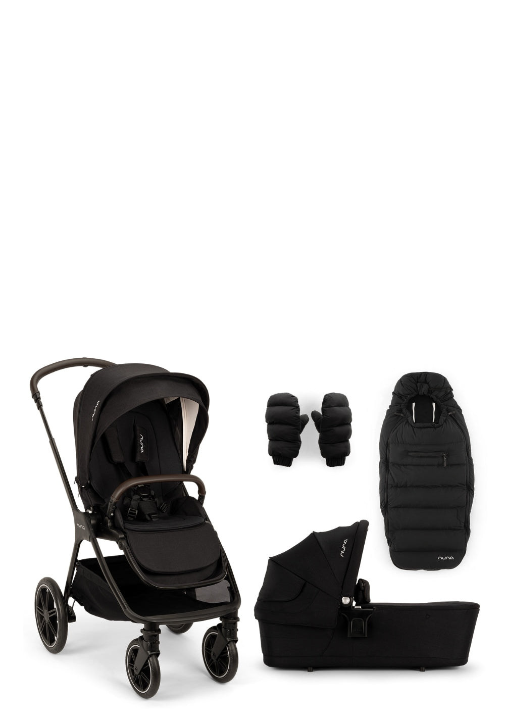 Nuna All-in-One Kinderwagen-Set 'TRIV lx' Caviar 