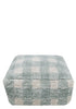Sitzpouf 'Vichy' Blue Sage