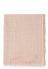 Musselin Decke Wiege 'Fringe' Moonstone 100 x 75 cm