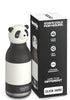 Bestie Trinkflasche Pandabär 'Mei the Panda Bear' schwarz/weiß 460 ml