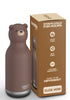 Bestie Trinkflasche Eisbär 'Chillington the Polar Bear' braun 460 ml