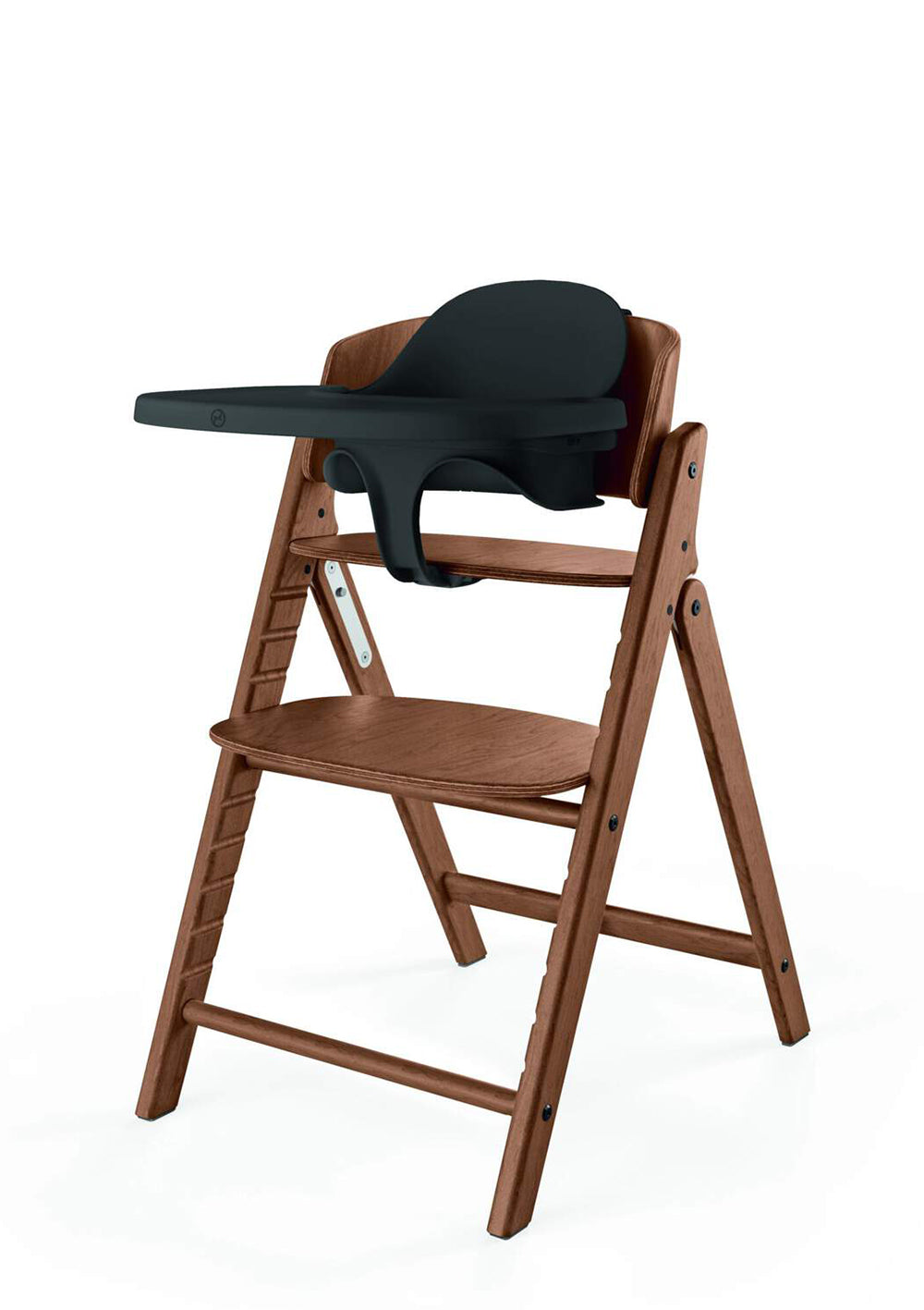 Cybex Hochstuhl 'Click & Fold'  3-in-1 Set All Natural Dark - mit Baby-Set