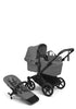 Kinderwagen-Set 'Donkey 6 Single' Moon Grey