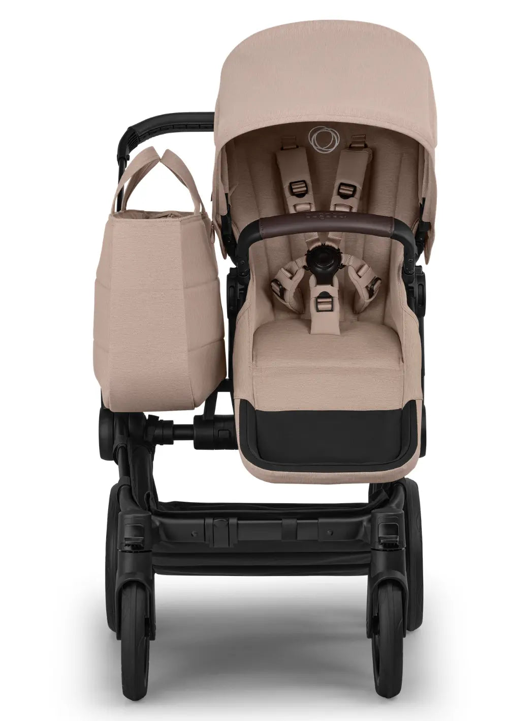 Bugaboo Kinderwagen-Set 'Donkey 6 Mono' Desert Taupe Mélange