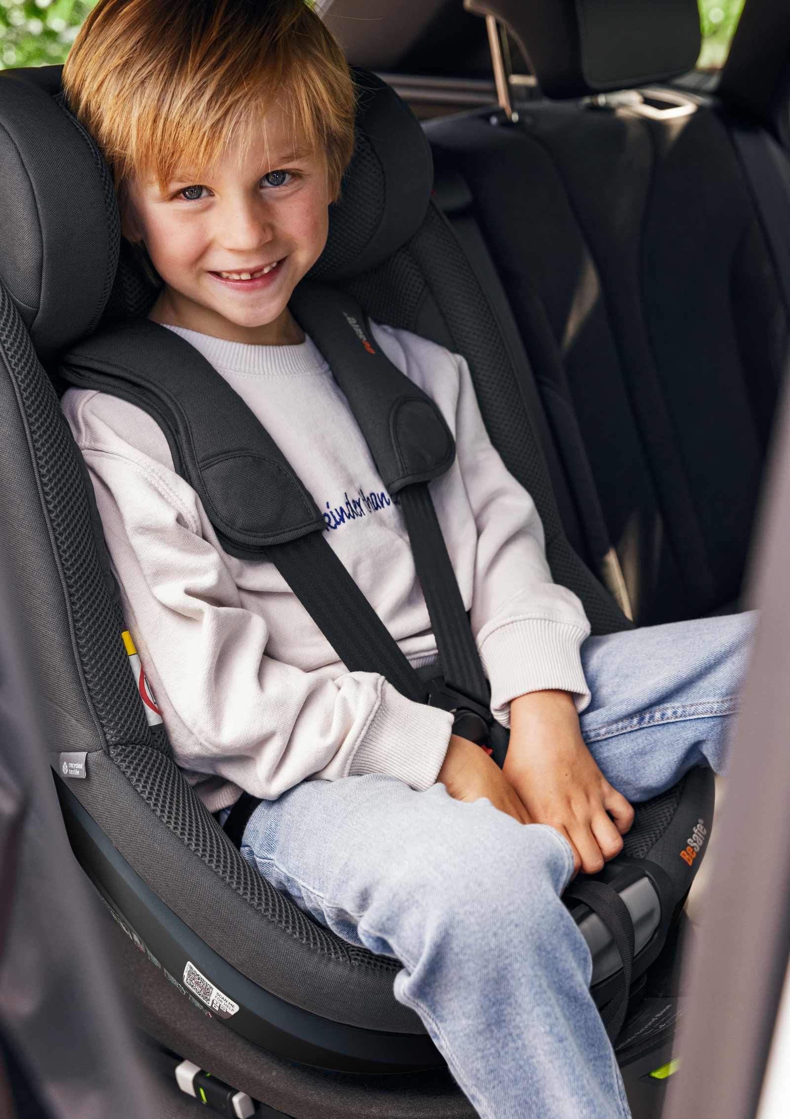 BeSafe Kindersitz 'Beyond2 360 B' Anthracite Mesh
