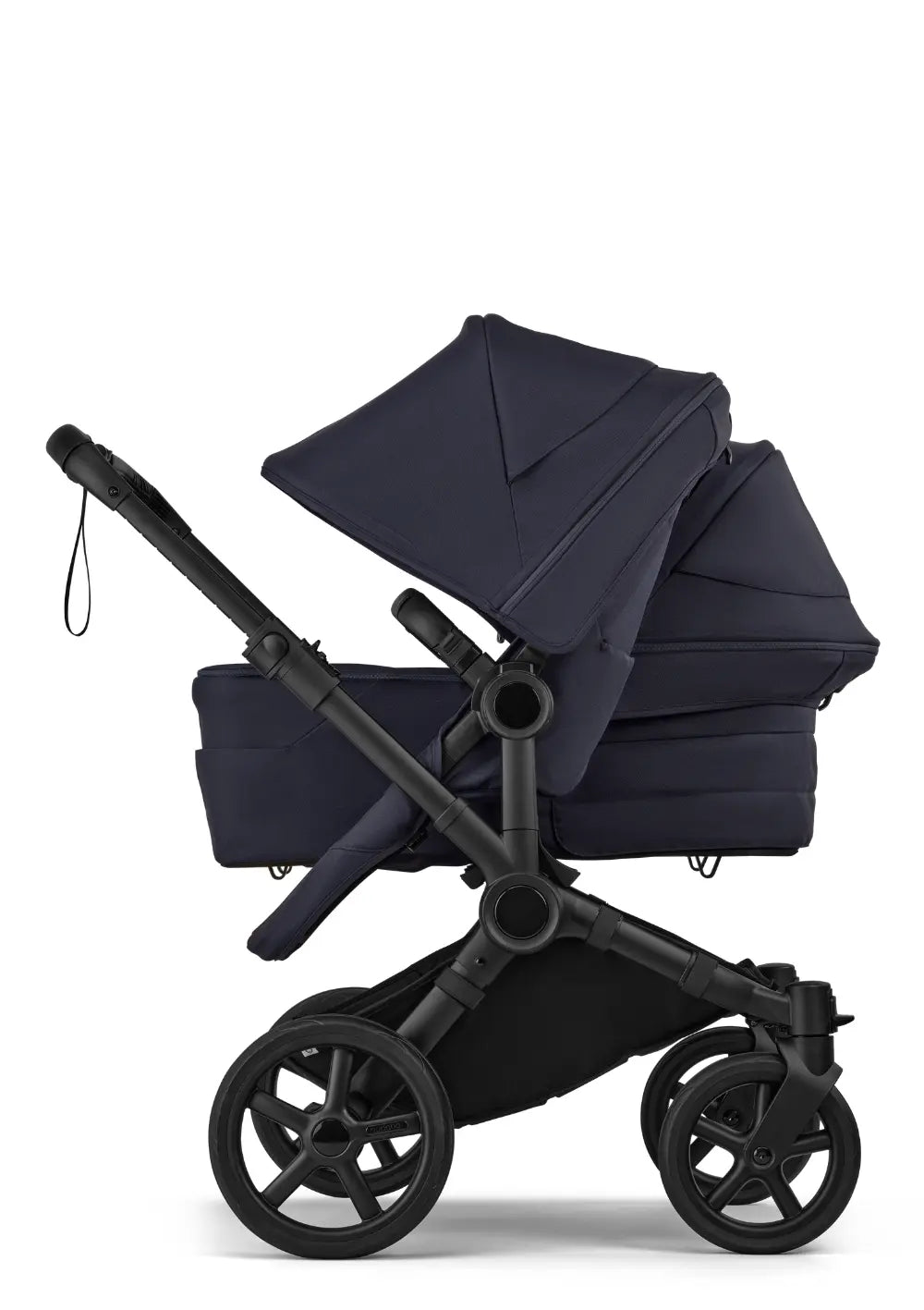 Bugaboo Geschwisterwagen 'Donkey 6 Duo' Deep Indigo