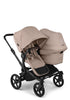 Geschwisterwagen-Set 'Donkey 6 Double' Desert Taupe Mélange