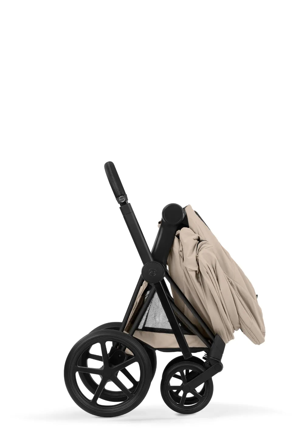 Cybex Kinderwagen-Set 'Priam Comfort' Cozy Beige (Matt Black Frame)