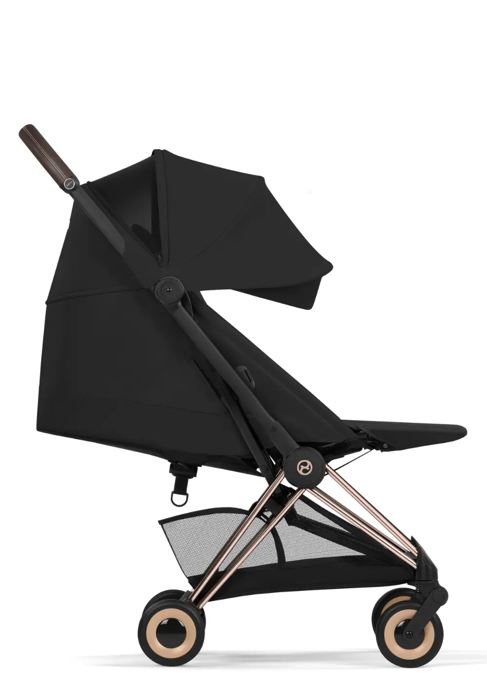 Cybex Buggy 'Coya Comfort' Sepia Black / Roségold