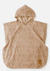 UV-Poncho (UPF 50+) Leopard Brown