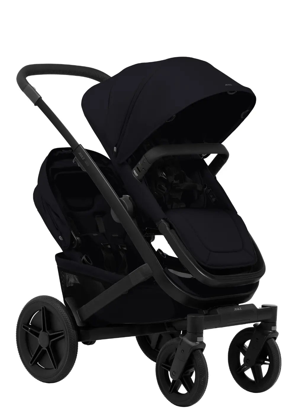 Joolz Zwillingskinderwagen-Set 'Geo5 Twin' Space Black