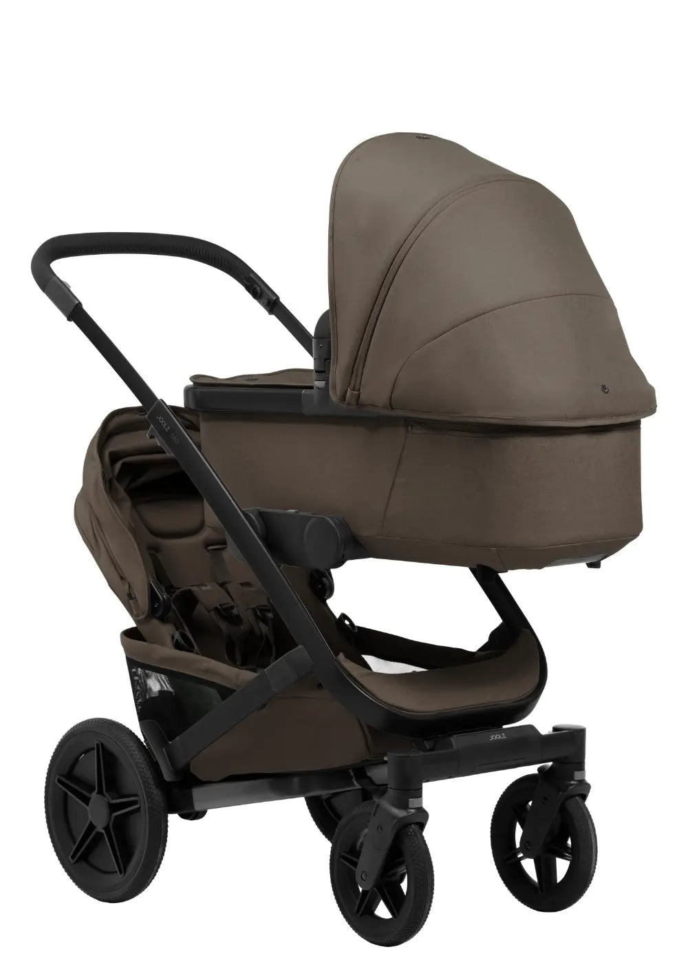 Joolz Geschwisterkinderwagen-Set 'Geo5 Double' Hazel Brown