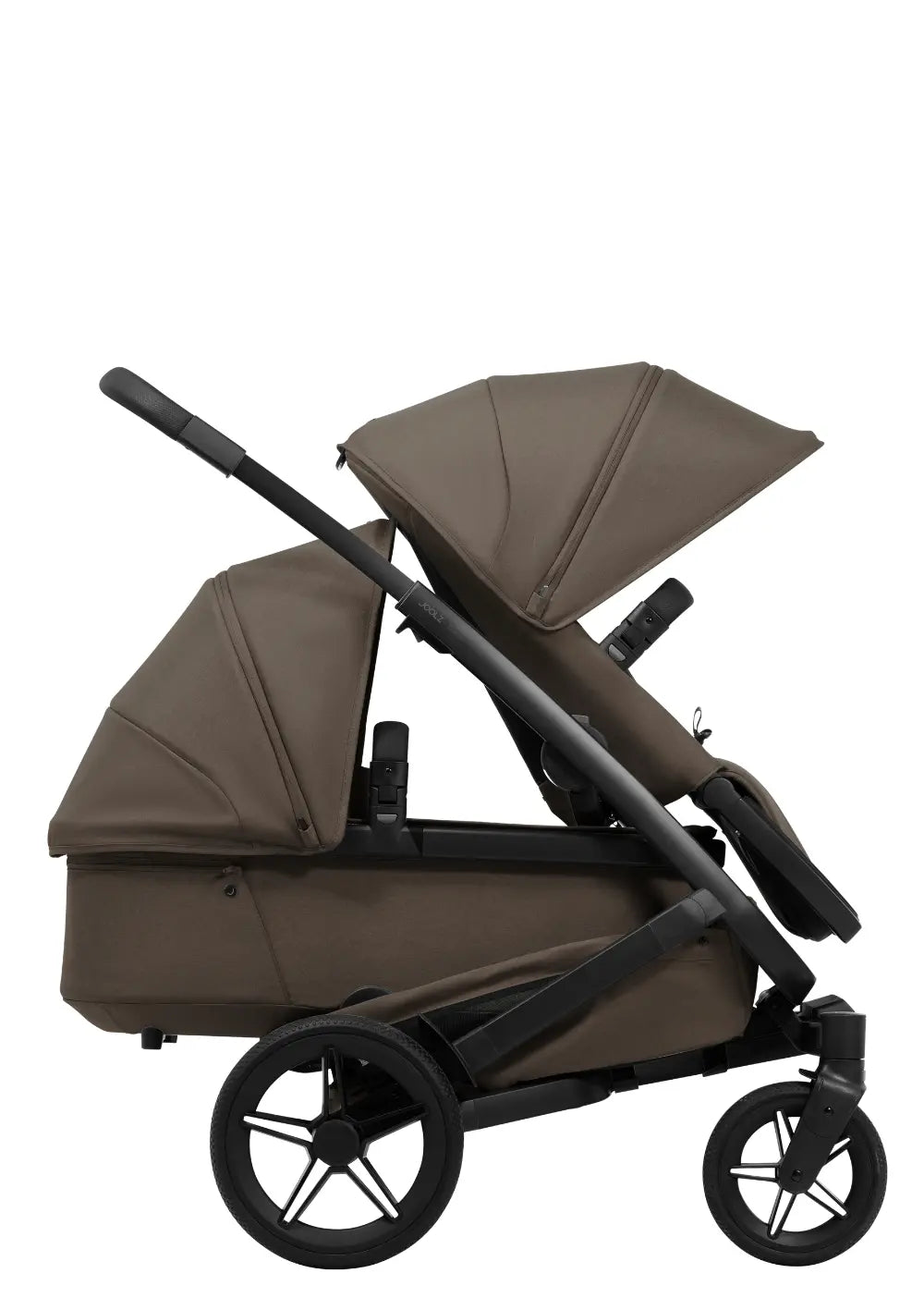 Joolz Geschwisterkinderwagen-Set 'Geo5 Double' Hazel Brown
