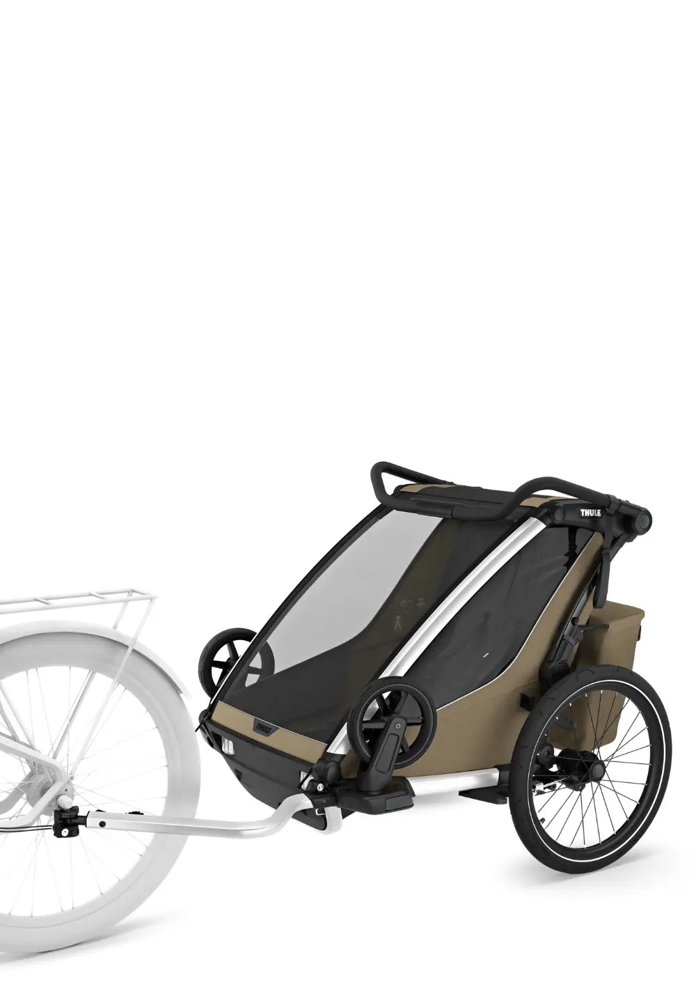 Thule Multisport-Fahrradanhänger 'Chariot Cross 2 Double' Faded Khaki