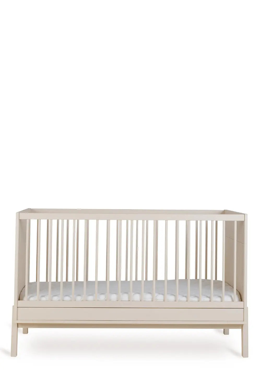 Quax Babybett 'Ashi' Clay 140 x 70 cm mit Matratze