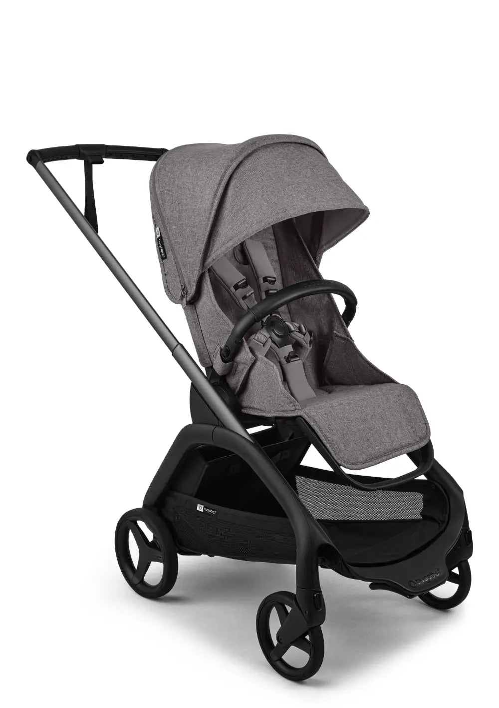 Bugaboo Kinderwagen 'Dragonfly Plus' Grey Melange
