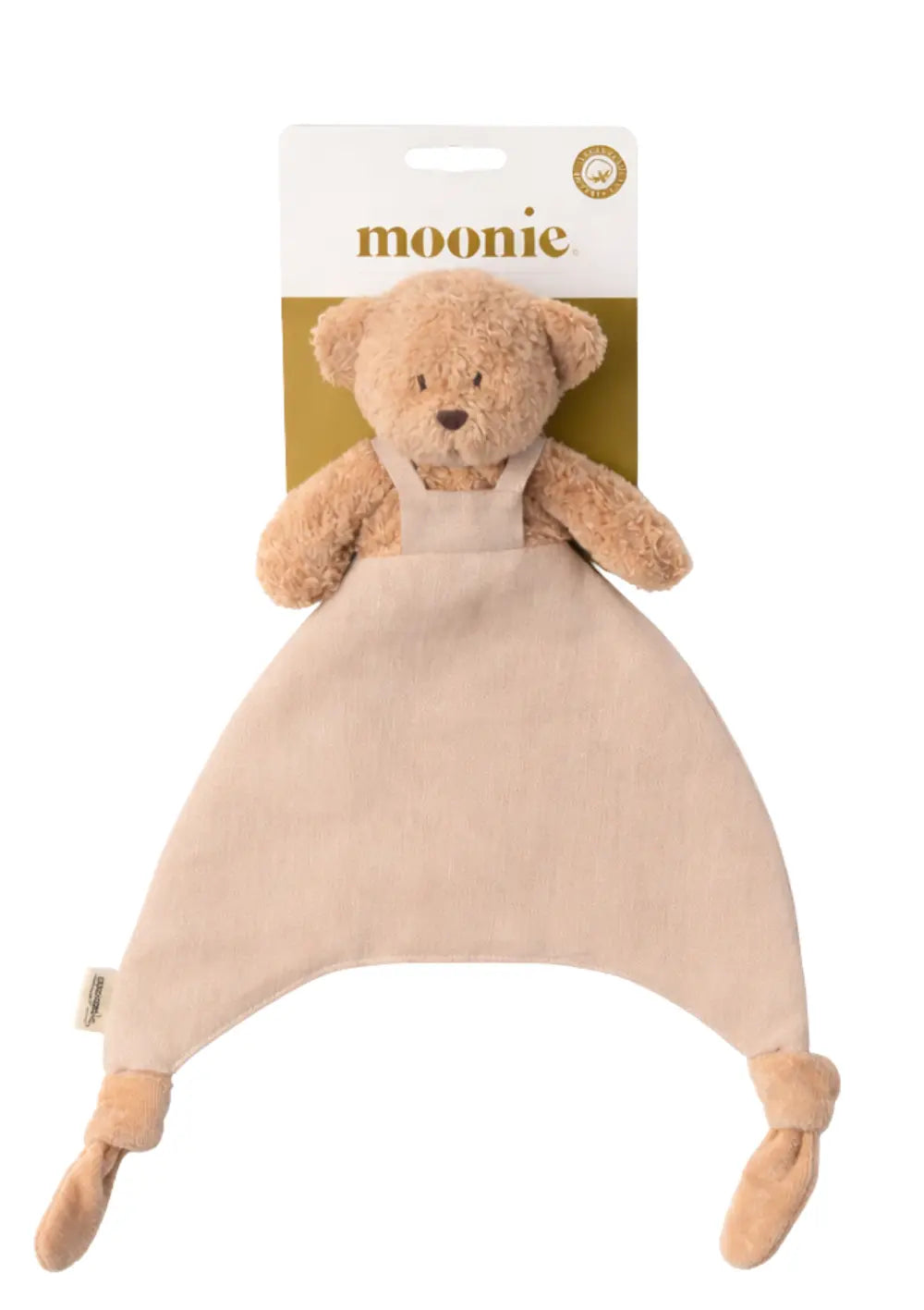 Moonie Schmusetuch 'Doudou Bear' cappuccino