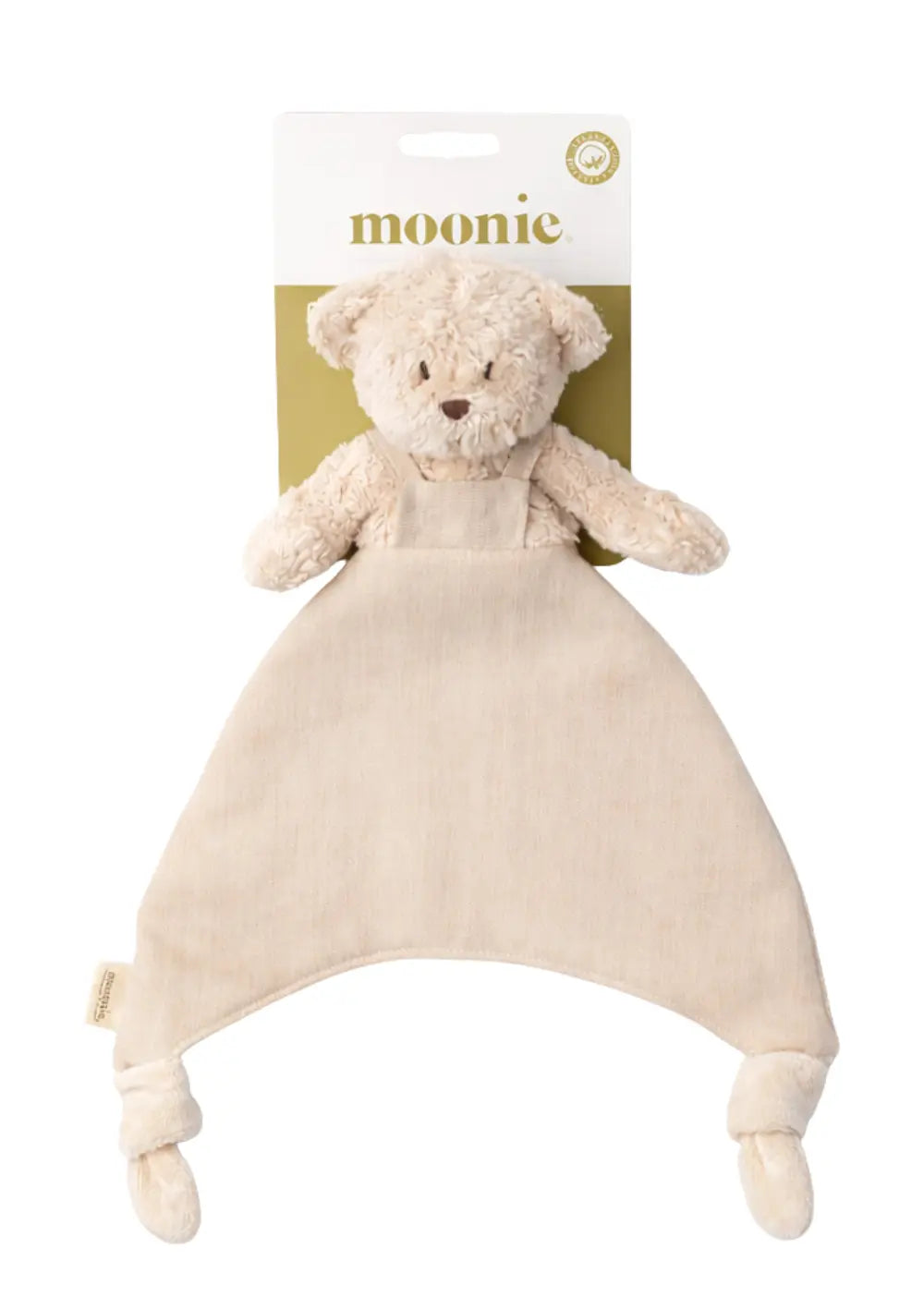 Moonie Schmusetuch 'Doudou Bear' sand