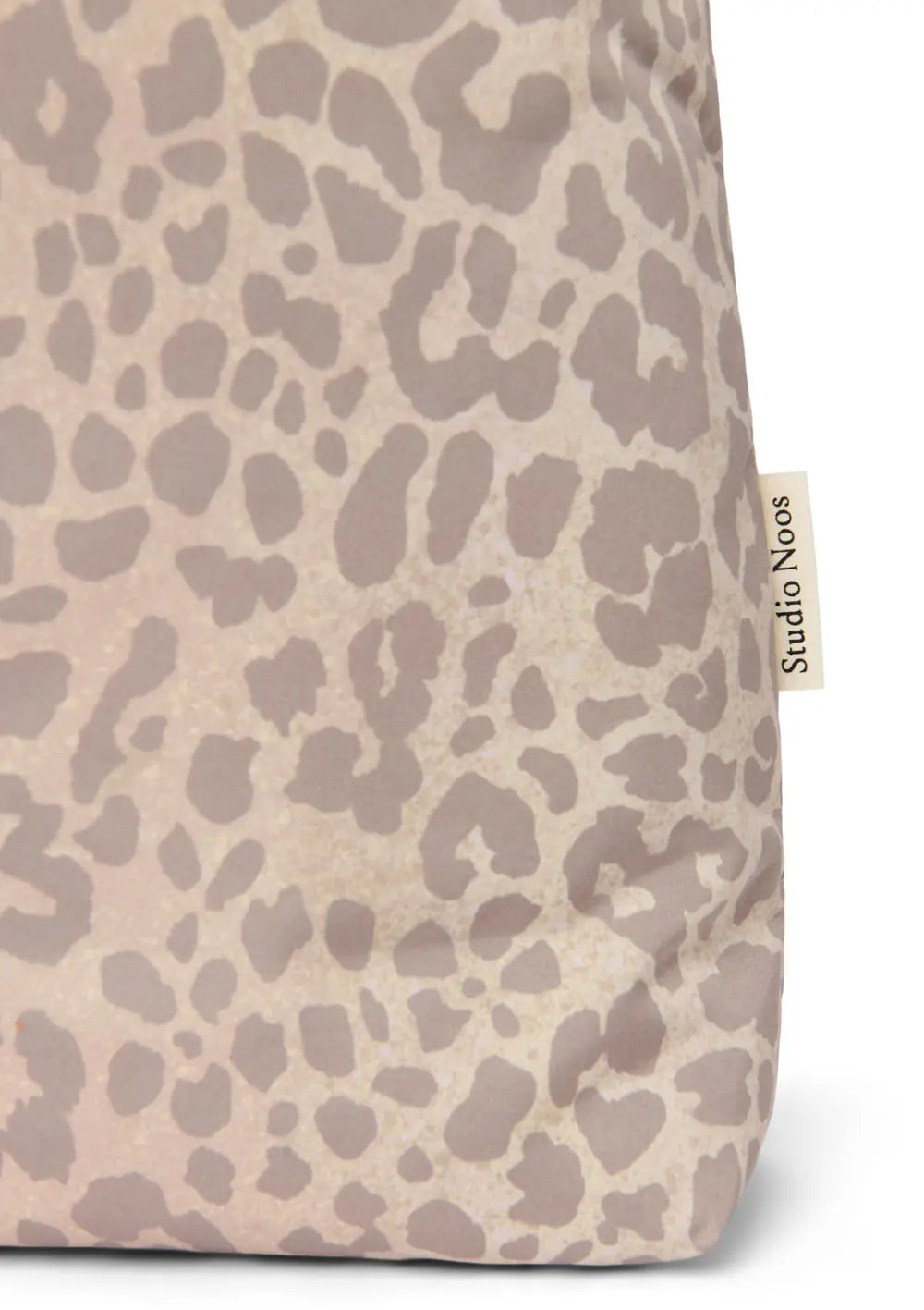Studio Noos Tasche 'Puffy Mom-Bag' Beige Leopard